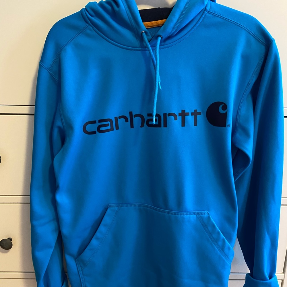 Aqua Blue Carhartt Sweatshirt